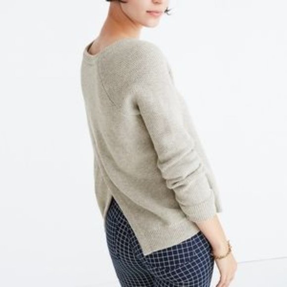 MADEWELL Province Cross-Back Pullover Sweater (XS) - Picture 2 of 10